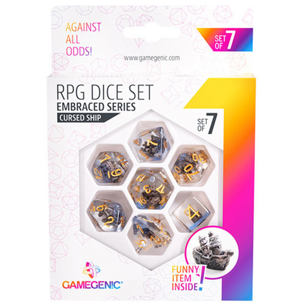 GameGenic Embraceed Series RPG Zestaw kostek 7pcs