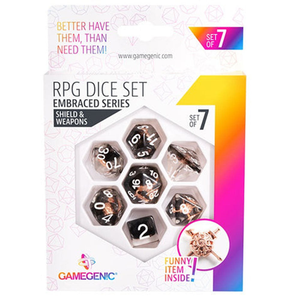 GameGenic Embraced Series RPG Dice Set 7pcs