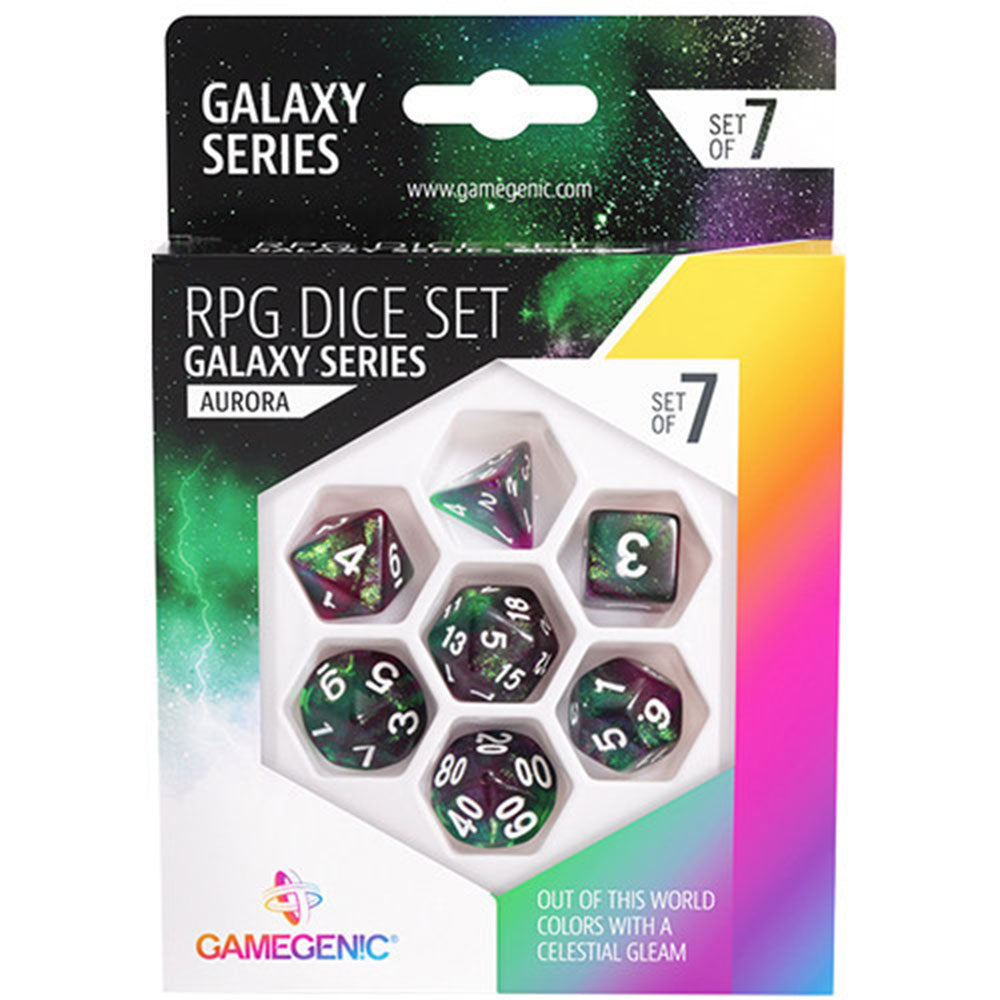 GameGenic GalaxyシリーズRPGダイスセット7PC