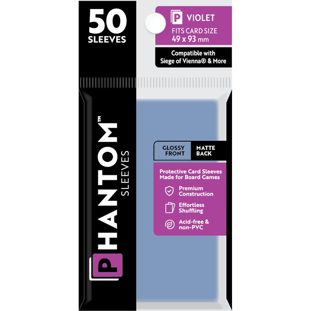 Mangas Violet Phantom 50pcs (49x93mm)