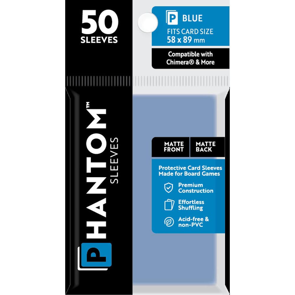 Blue Phantom ermer 50pcs (58x89mm)