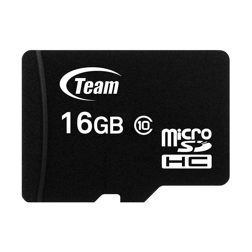 Team Class 10 Micro SDHC Memory Card