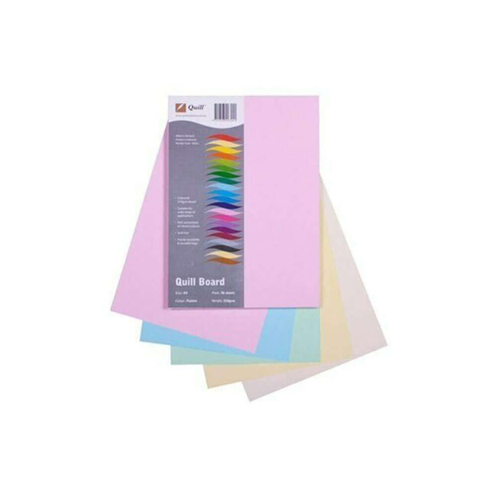 Cardboard A4 (50pk) Quill A4 (50pk)