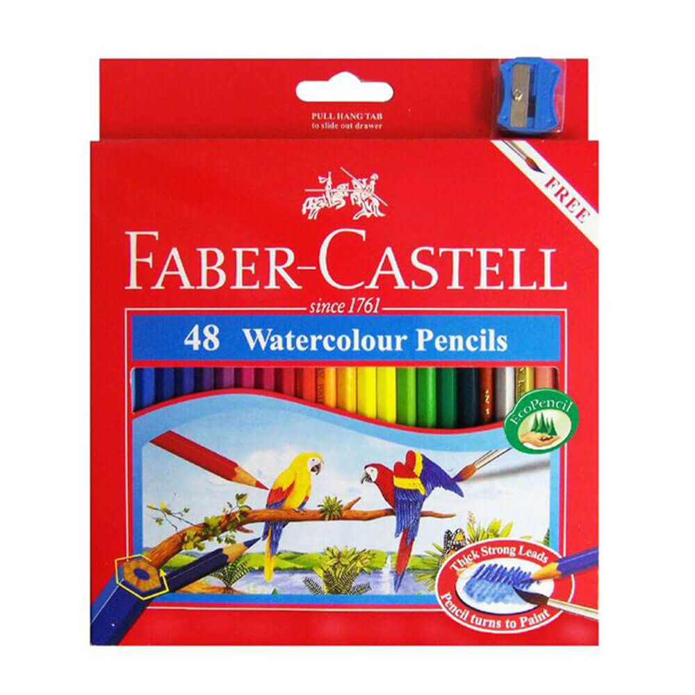 Ołówki do kolorowania wody w kolorze wodnym Faber-Castell