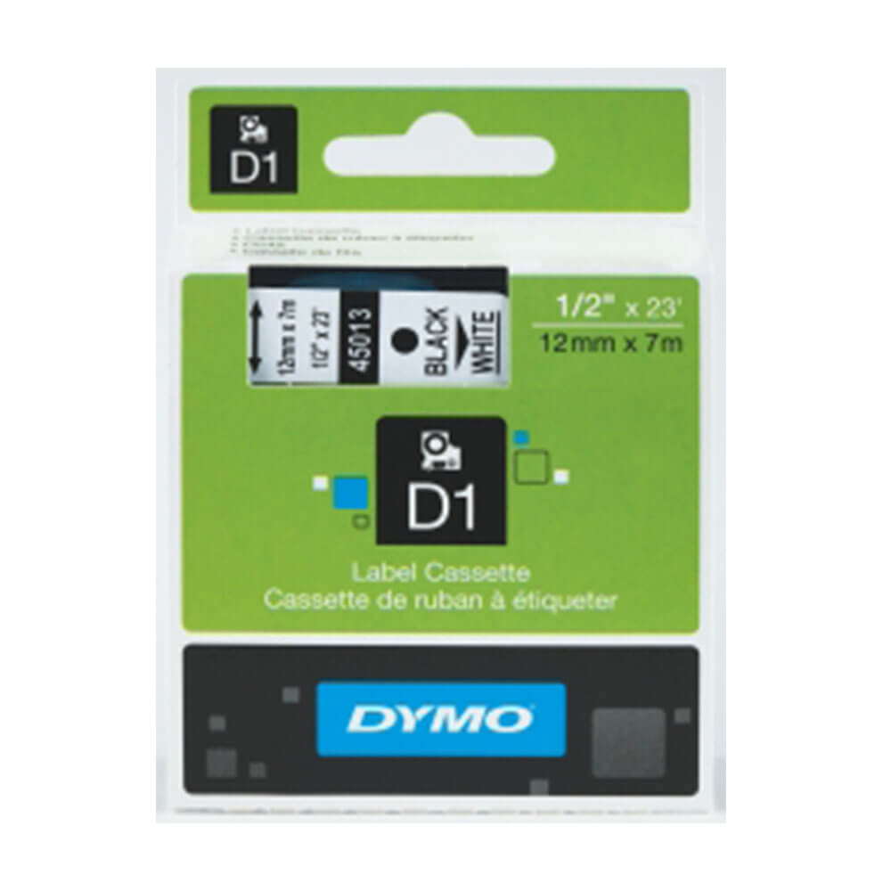 Dymo D1 Etykieta 12 mmx7m