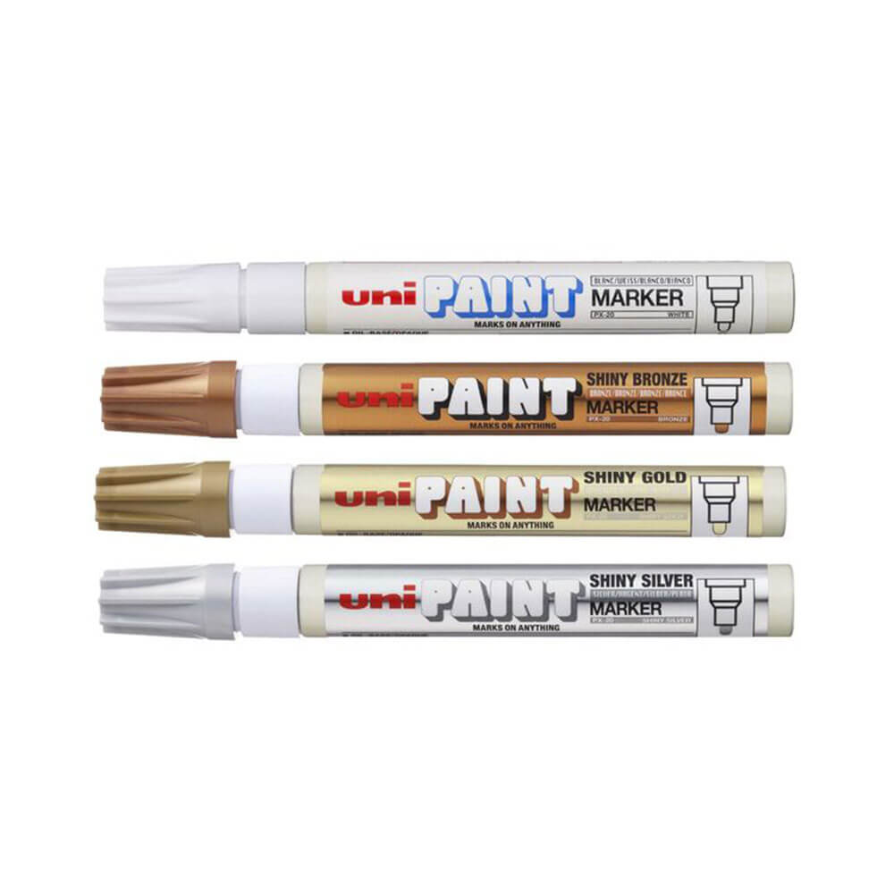 Marcador de tinta uni (4pk)