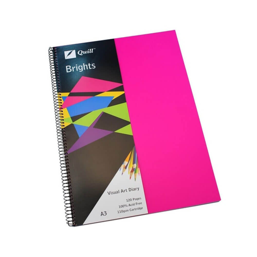 Quill Brights Visual Art Diary A3 (60 hojas)