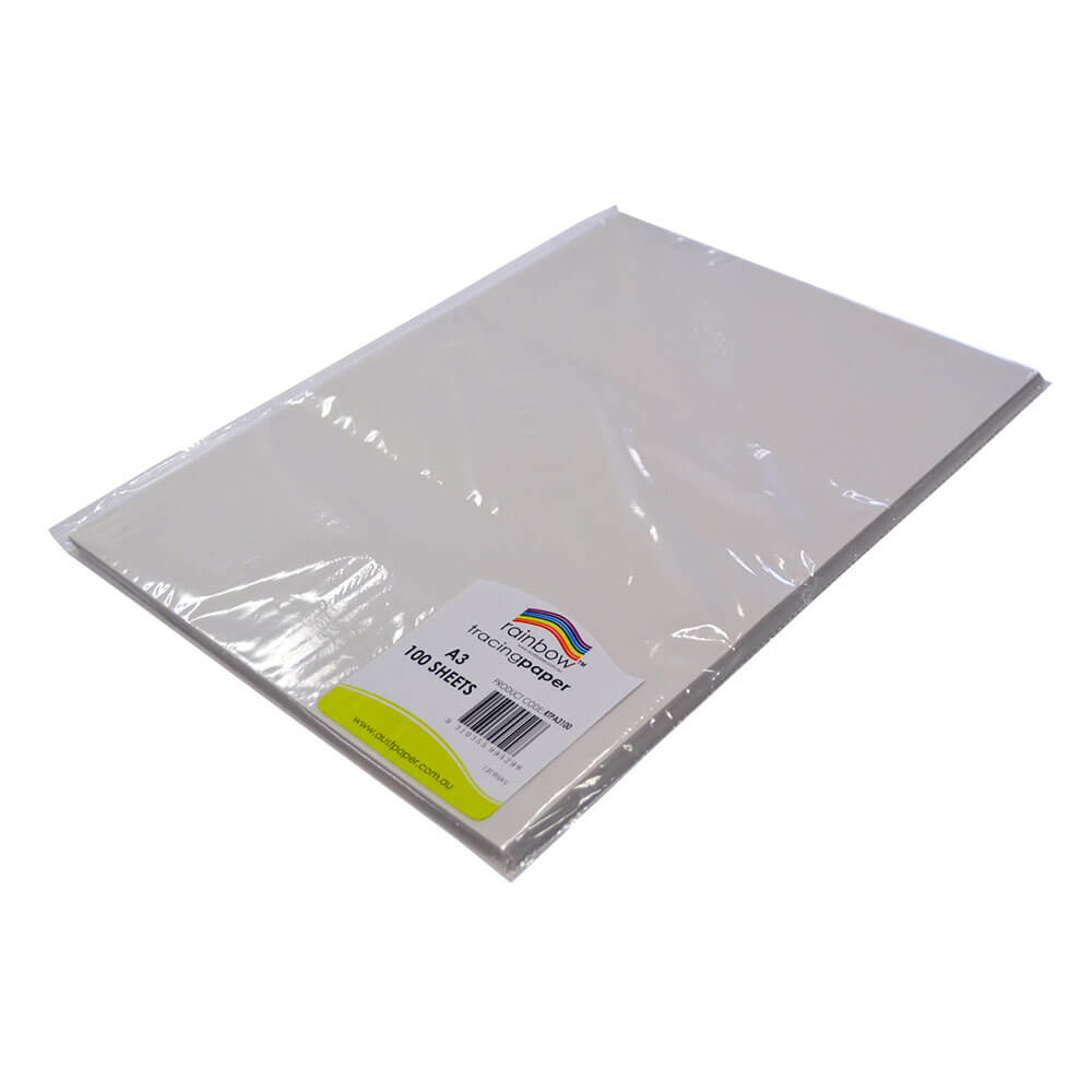 Rainbow Tracing Paper 90GSM (100PK)