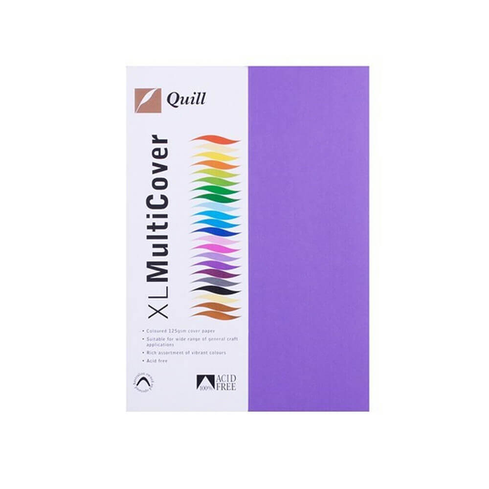 Papel de cobertura de la pluma A4 125GSM (250pk)