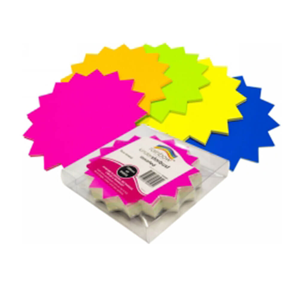 Rainbow Starburst Jednostowolowy desek 300GSM 60pk