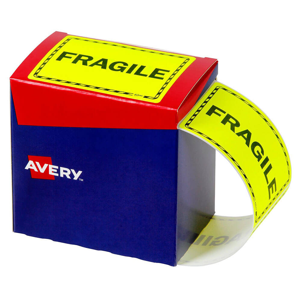 Avery fragiele labels 750 stcs (75x99,6 mm)