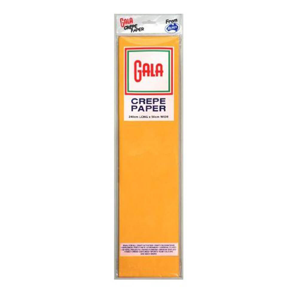 Gala Crepe Paper 12 Pack (240x50cm)