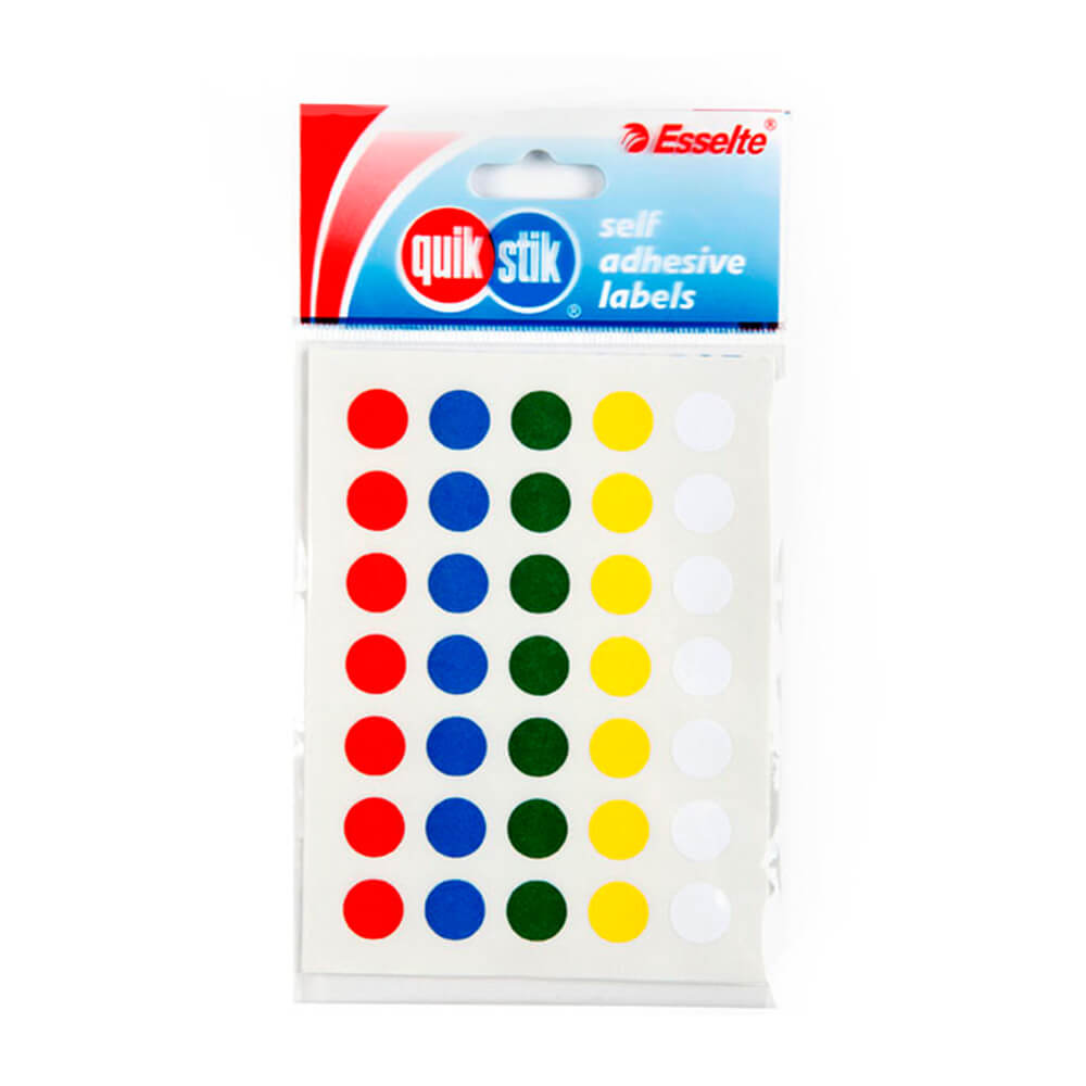 Etykieta Quik Stik Multi Dot (paczka 10)