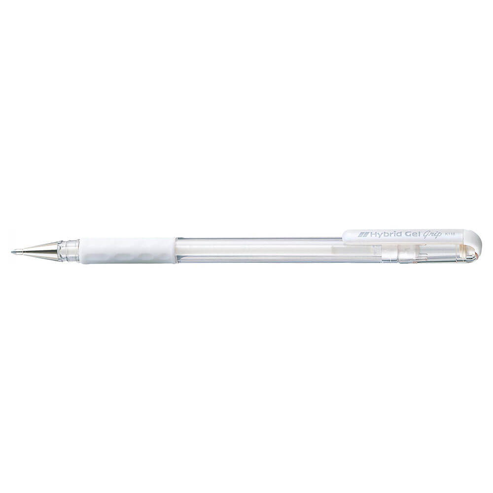 Pentel Hybrid Gel Grip Rollerball Pen (låda med 12)