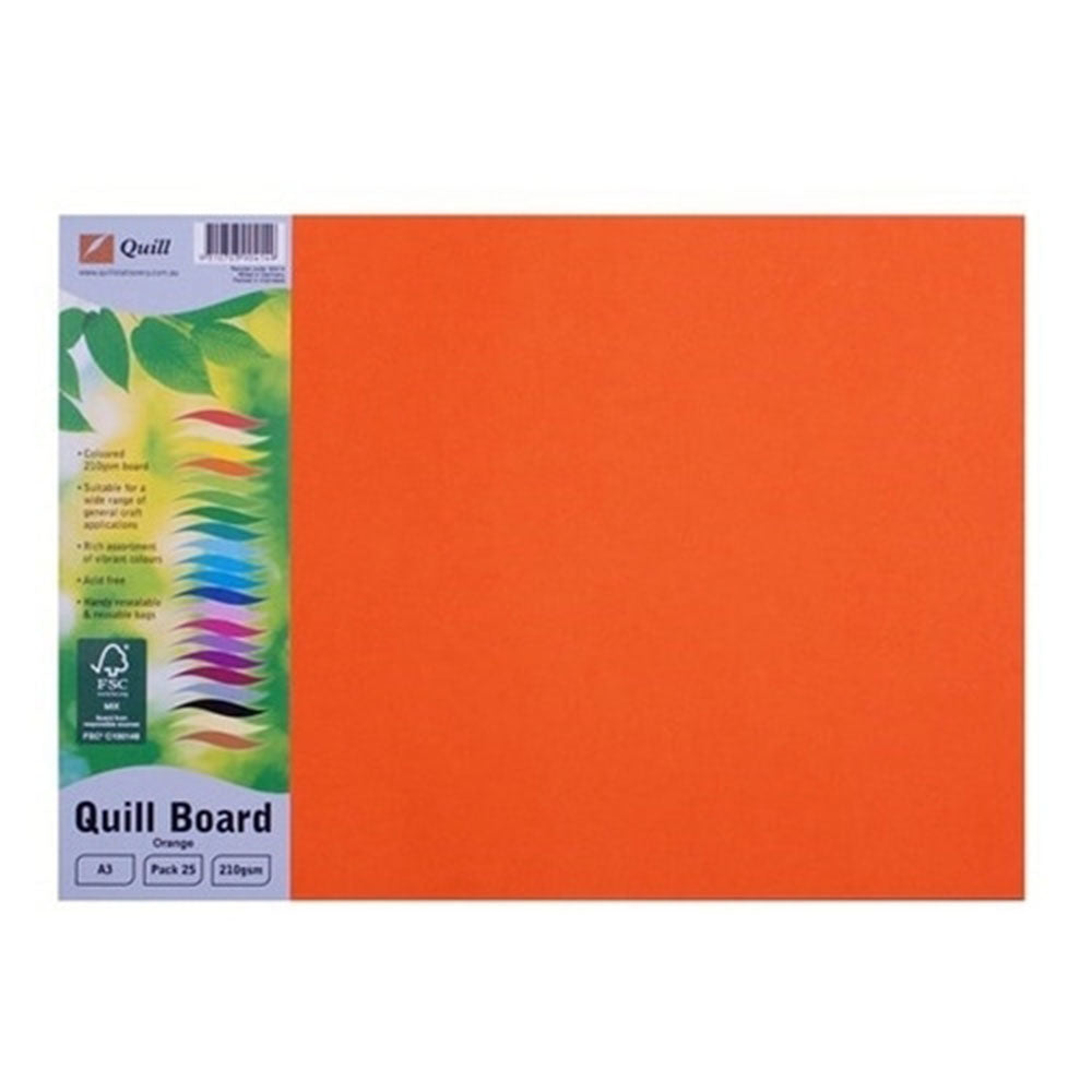 Quill A3 Cardboard 210GSM (pacchetto di 25)