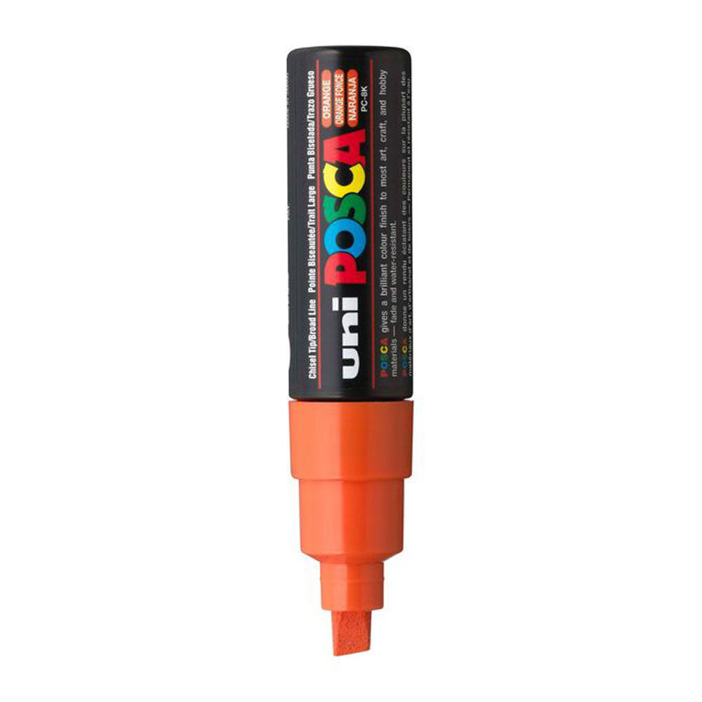 UNI POSCA MARKER CON LAPPO CHISEL LADGE PC8K