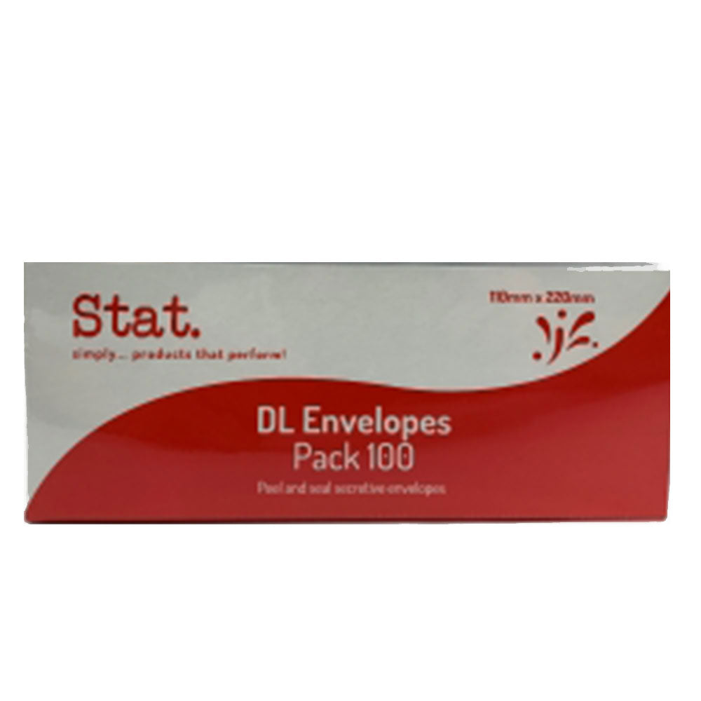 Stat Peel & Seal Secretive Envelopes 100pcs