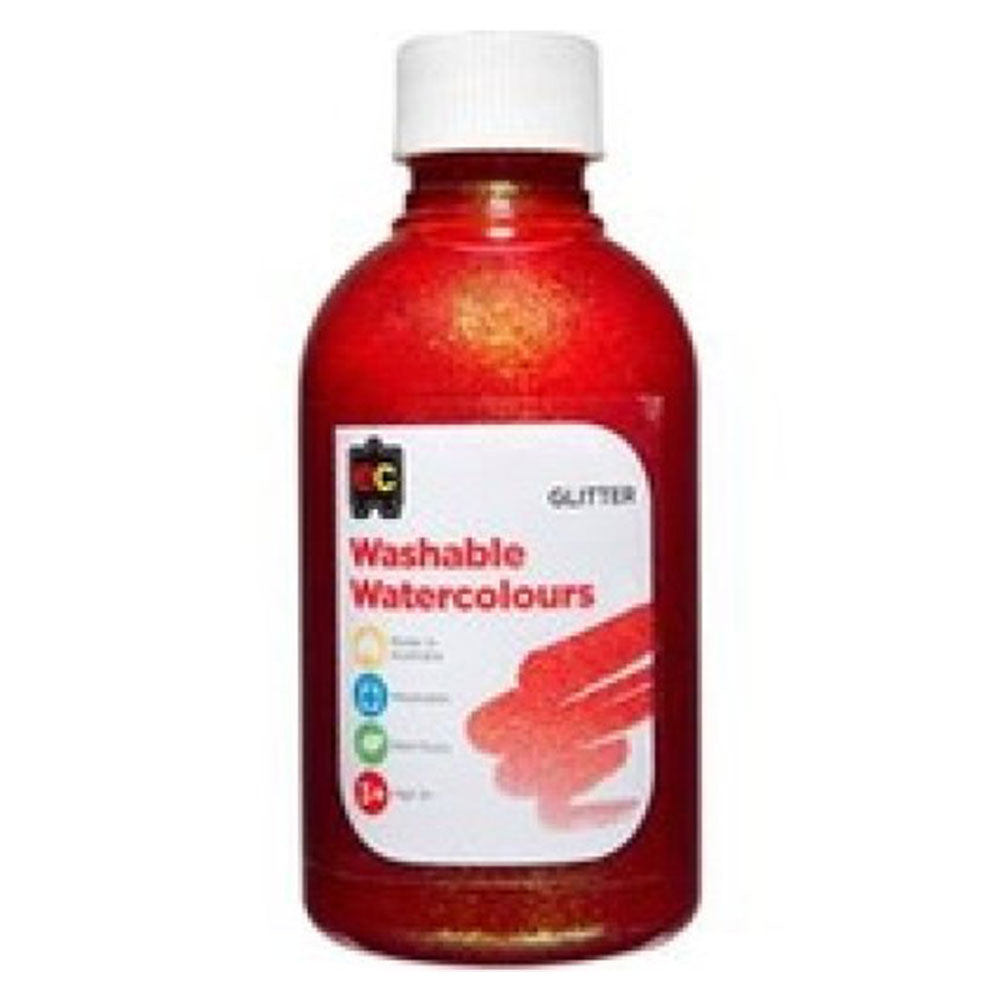 Pintura de acuarela con brillo lavable de EC 250 ml