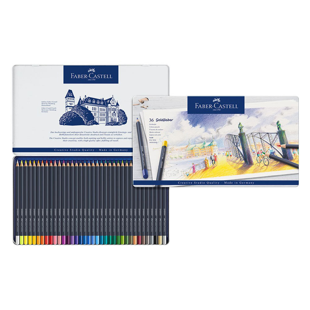 Faber-Castell Goldfaber Farbstift in Zinn