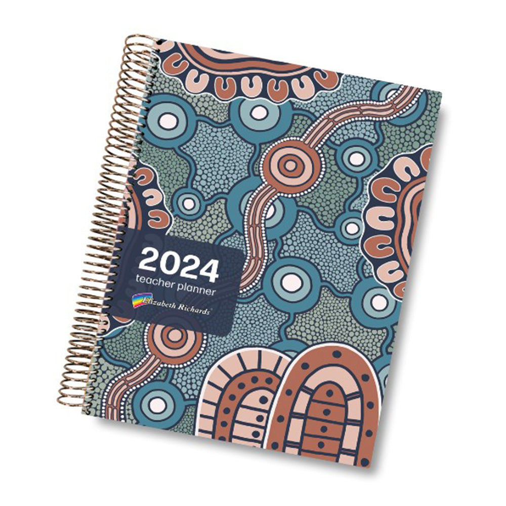 Elizabeth Richards 2024 Teacher Planner Diary 210x270mm