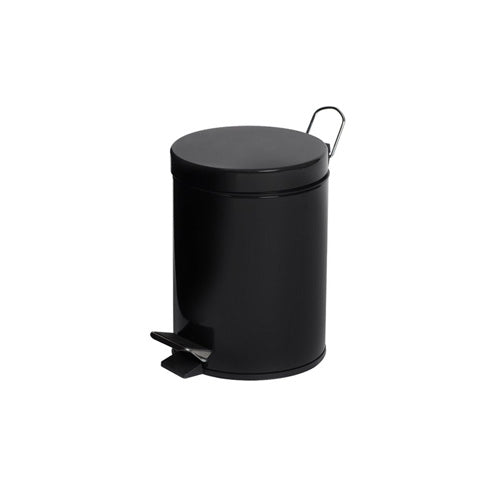 Compass Powder Coated Pedal Bin 5L