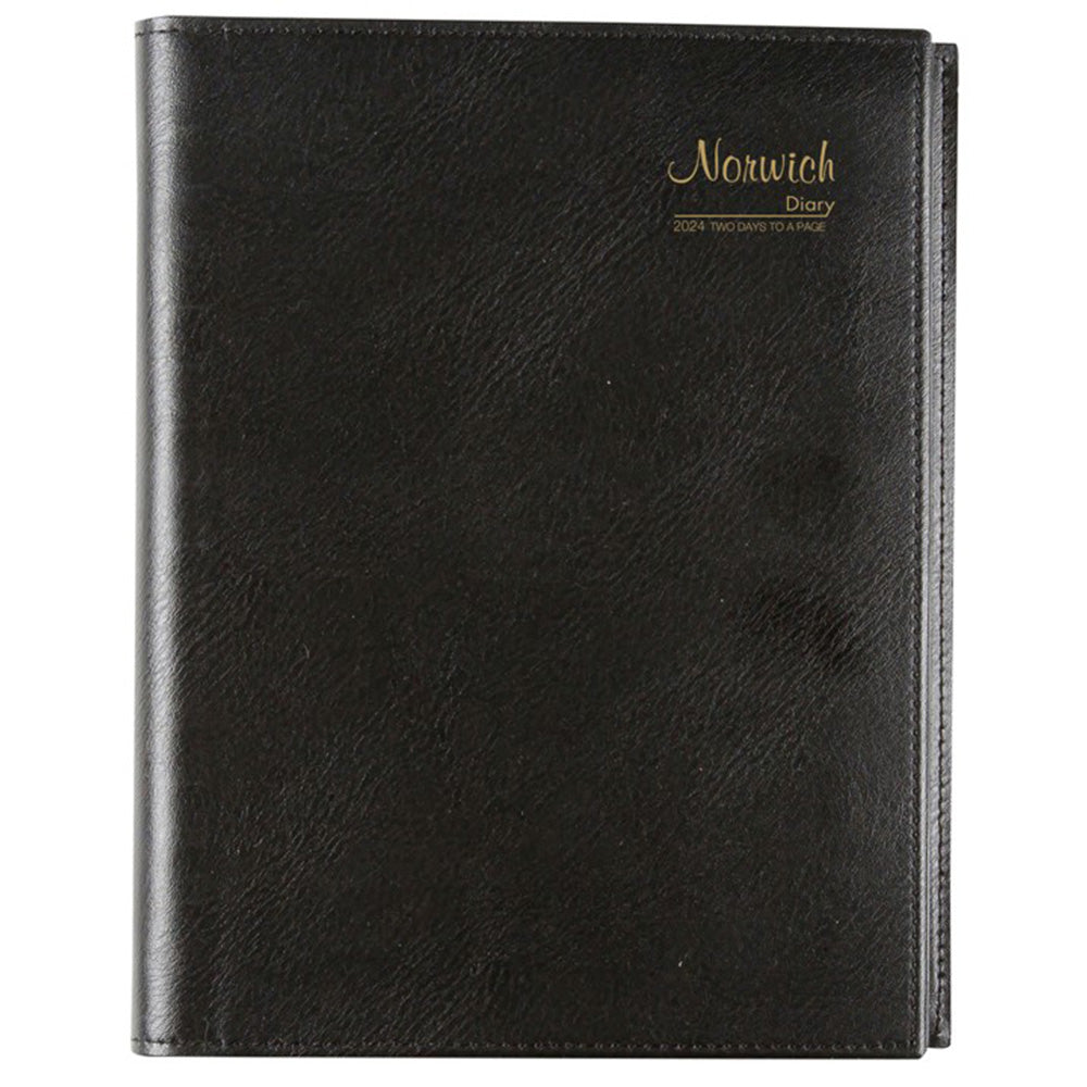 Cumberland Norwich A5 2024 Diary (czarny)