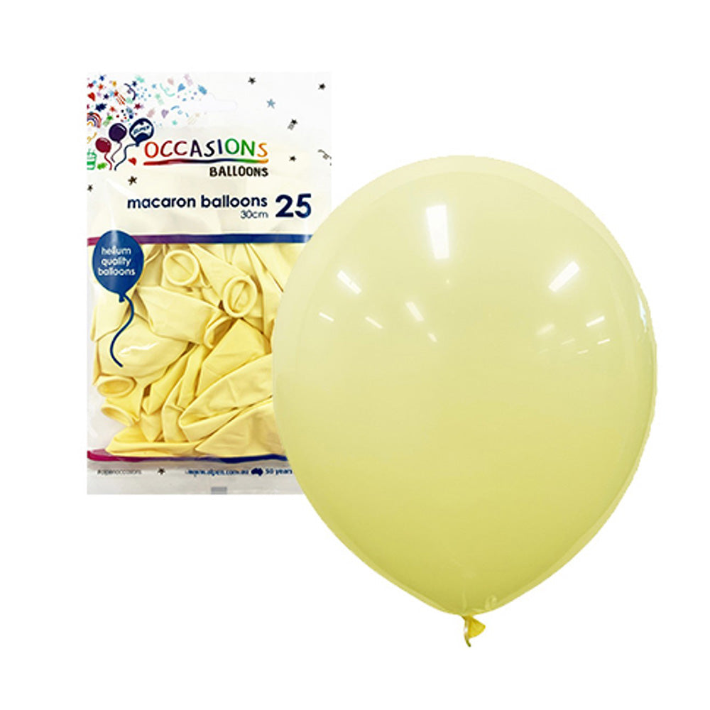 Alphen Macaron Pastel Balloons 30cm (25 stk)