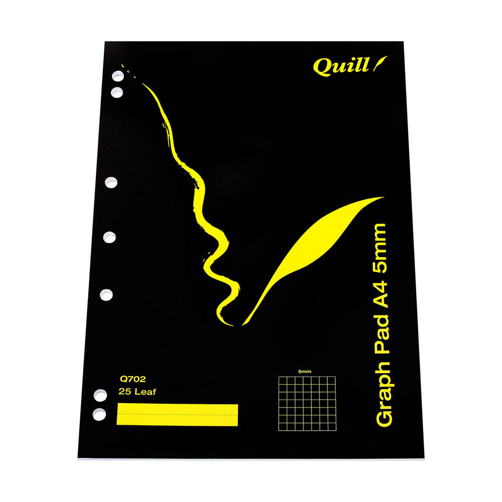 Quill Graph Pads 25pg (A4)