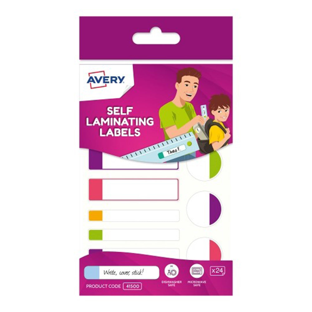 Avery Kids Lamining Label 24pcs