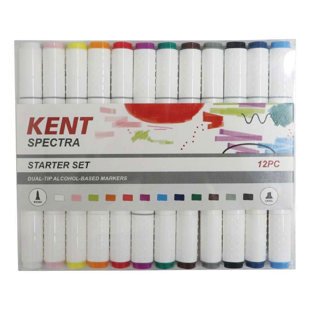 Kent Spectra Graphic Design Marker Zestaw 12pcs