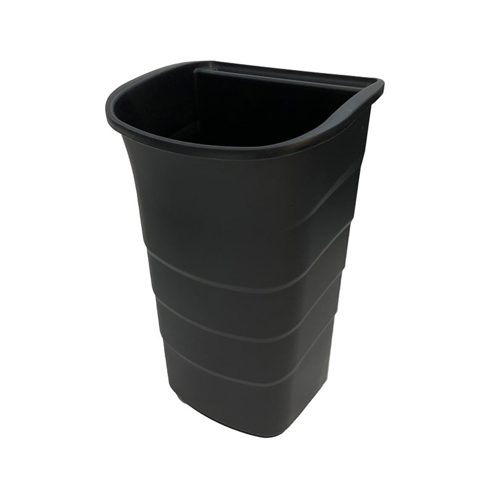 Bucket de brújula para un carrito de utilidad de 3 niveles (negro)