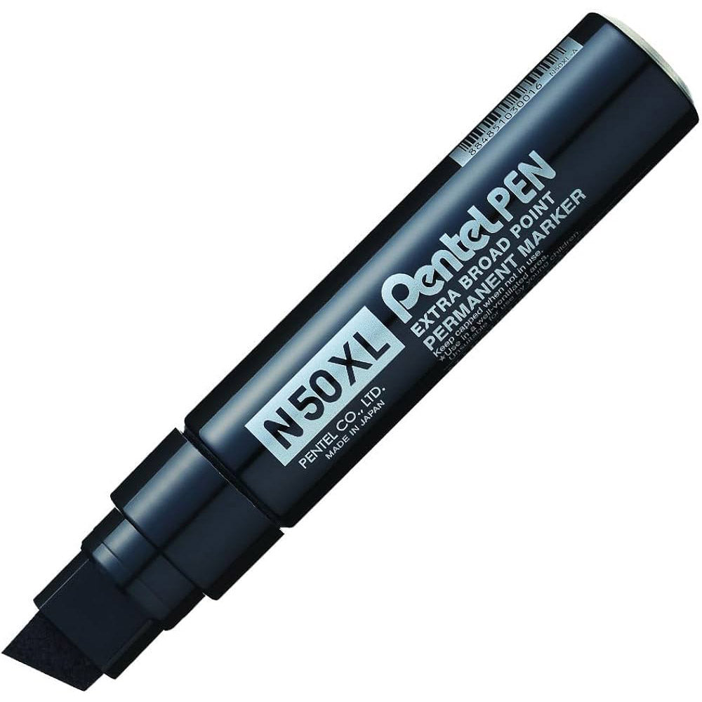 Pentel N50XL Permanent Marker 10-17mm (Black)