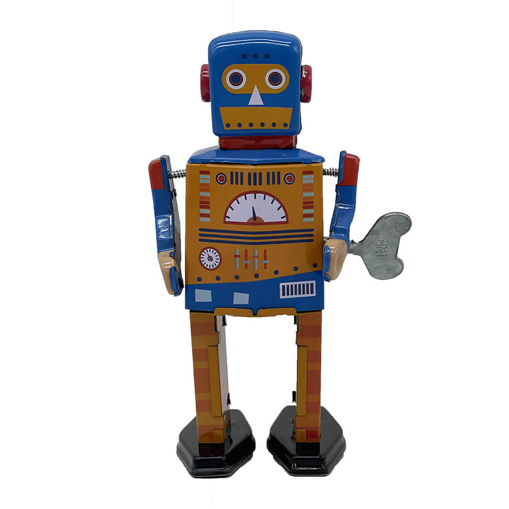 M. et Mme Tin Robot Toy 15cm