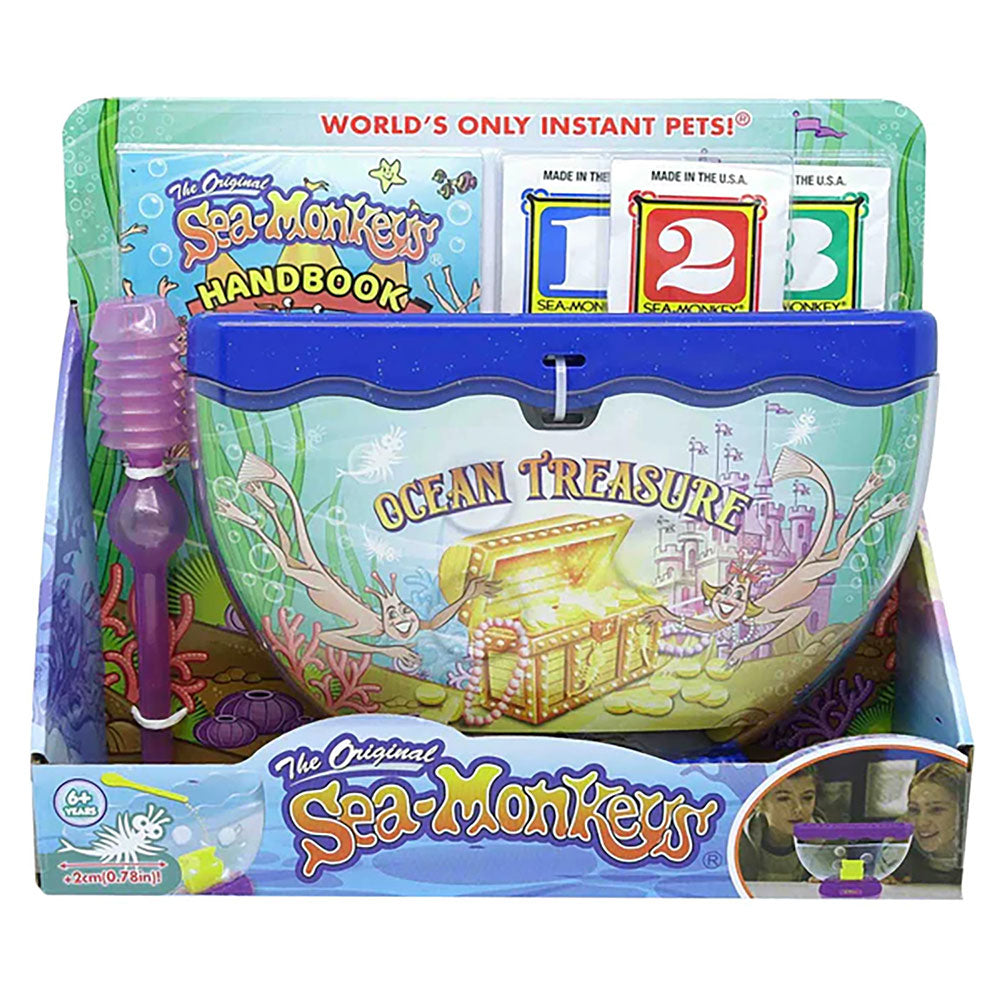 Tesouro do oceano do Sea-Monkeys