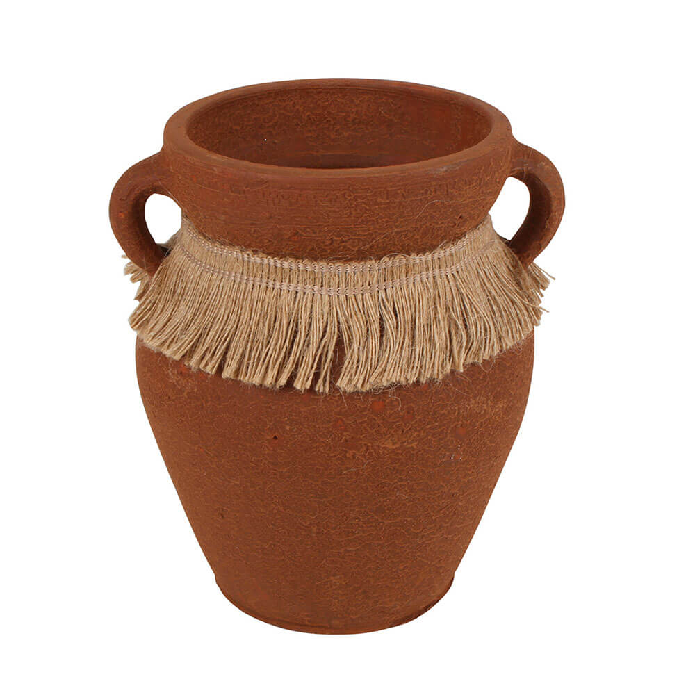 Vaso decorativo aicha terracotta