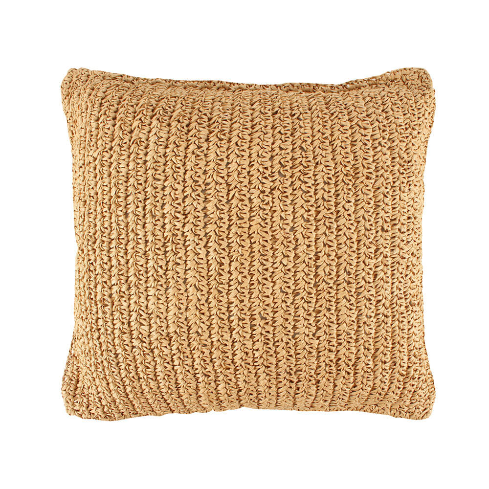 Abbey Straw-Blend Cushion 48 cm