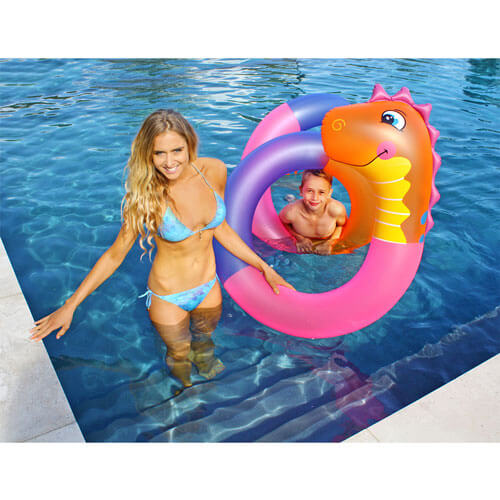 Inflatable Dragon Twister Orange Pink Blue 792cm