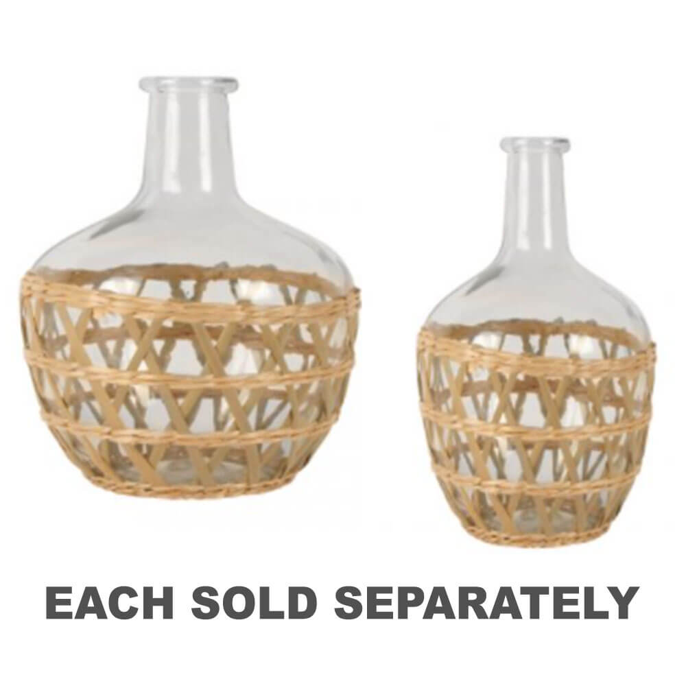 Tate Seagrass Woven Vase