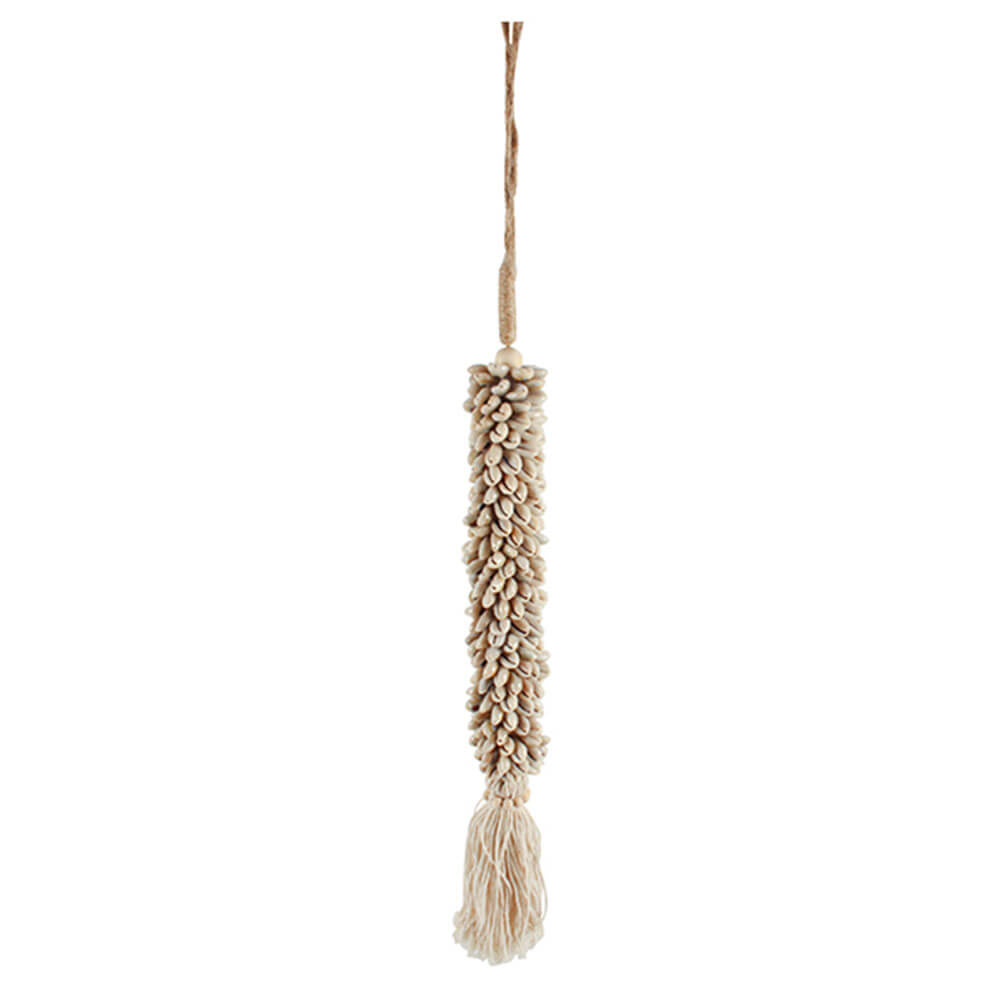 Raka Shell Ornament with Tassel 50cm