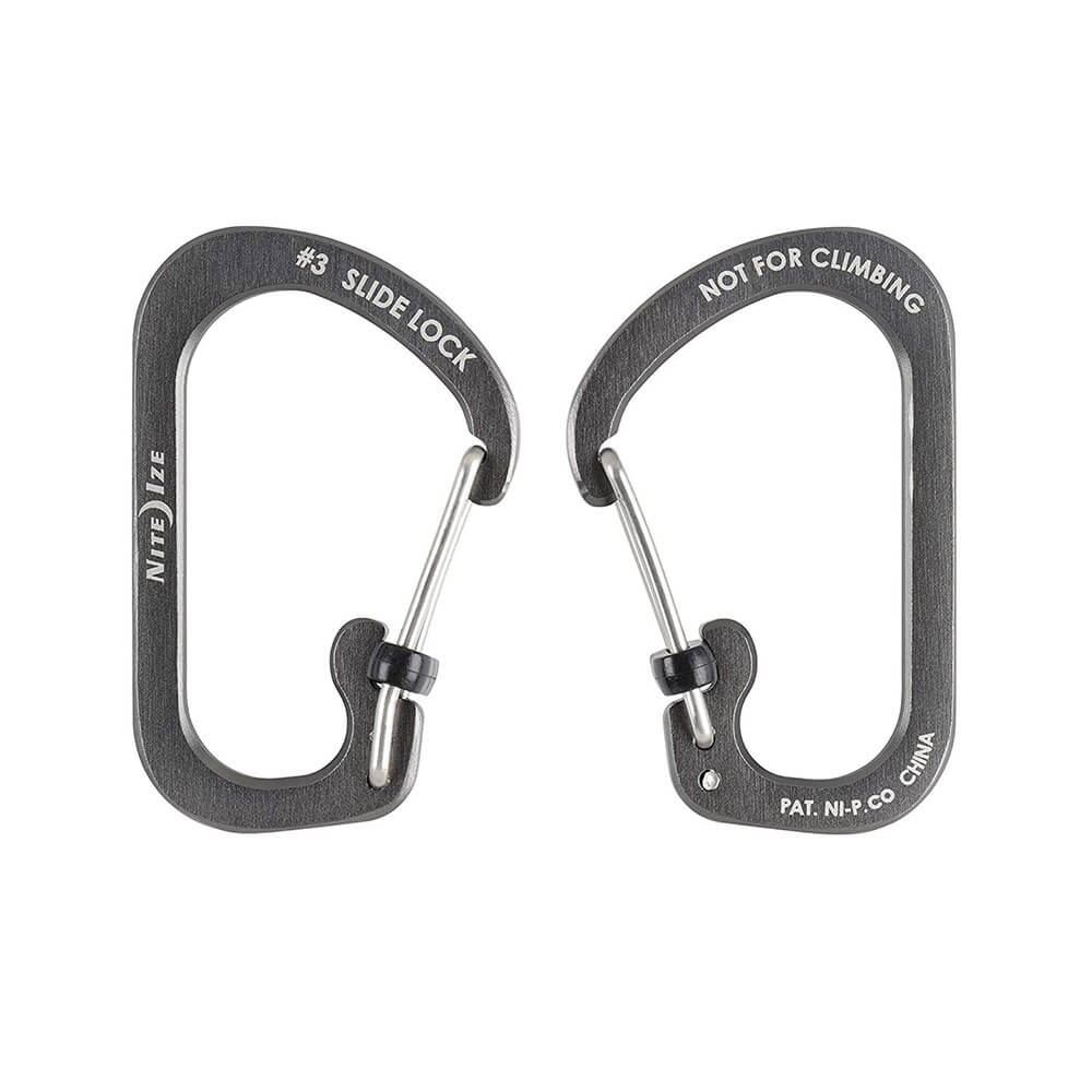 Slidelock Carabiner Aluminium