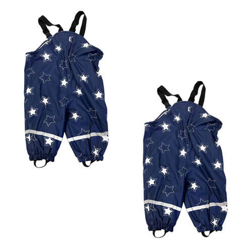 Silly Billyz Waterproof Star Print Overall