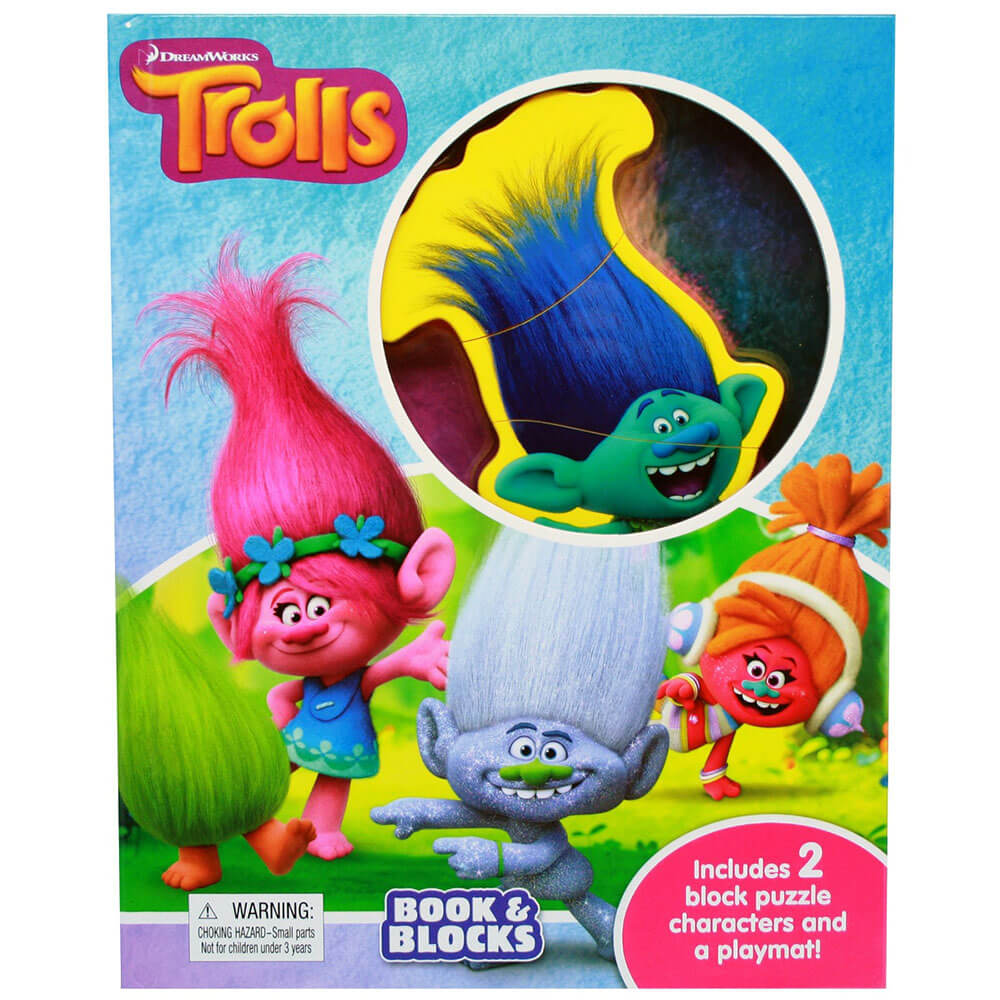 Trolls Book & Blocks