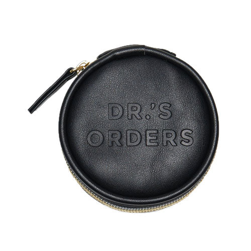 DesignWorks Ink Leather Pill Box with Tassel