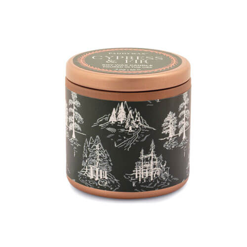 Cypress & Fir Copper Tin Candle 3oz