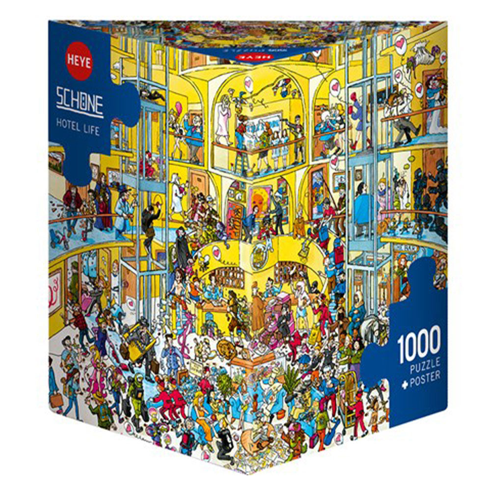 Heye Triangular Jigsaw Puzzle 1000 stk