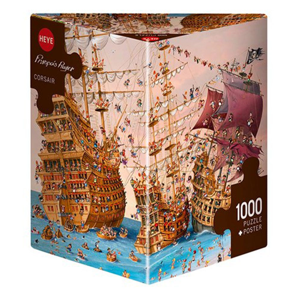 Heye Ruyer triangolare puzzle puzzle 1000pcs