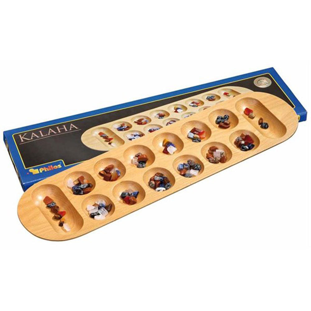 Philos mancala træbrætspil