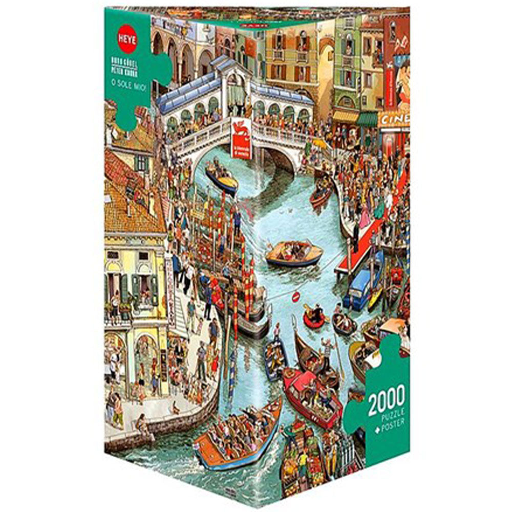 Heae Gobel Triangular Jigsaw Puzzle 2000pcs