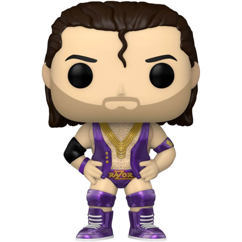 WWE Razor Ramon Purple US Exclusive Pop! Vinyl