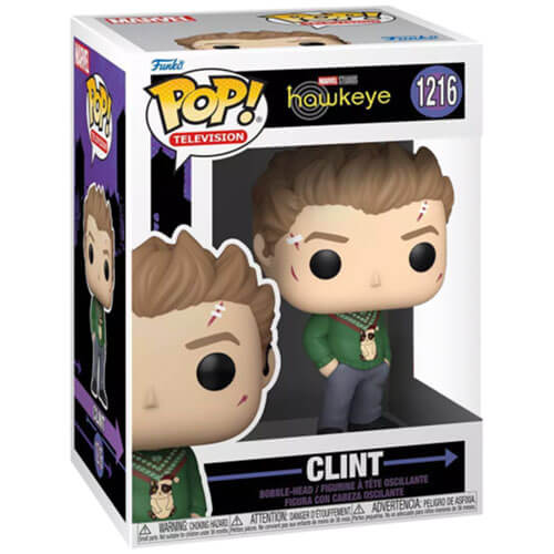 Hawkeye (TV) Clint Christmas Sweater US Exclusive Pop! Vinyl